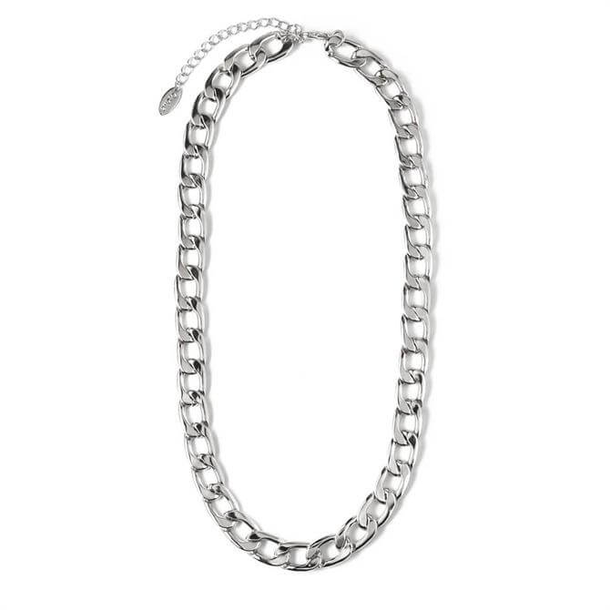 Orelia London Jewellery Silver Chunky Chain Necklace